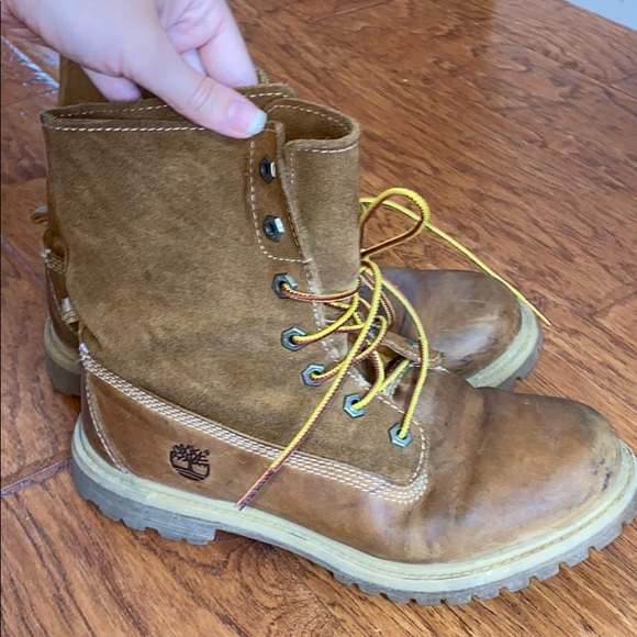 timberland authentics roll top boots